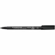 Staedtler Lumocolor 317M permanent overheadpen 1,0mm sort 