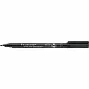Staedtler Lumocolor 318F permanent overheadpen 0,6mm sort 