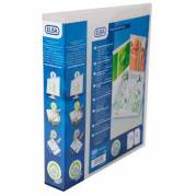 Elba Maxivision vinduesringbind i A4+ med 4DR og 40 mm rygbredde i farven transparent 