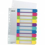 Leitz printbart register A4 med 10 tabs i farver 