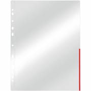 Esselte signallommer A4 105my rød kant 