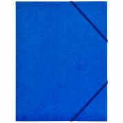 BNT elastikmappe blå 