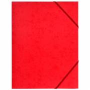 BNT A4 elastikmappe rød 