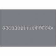 GBC 3:1 wire 36-70ark 8mm 34 ringe hvid 100stk 