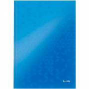 Notesbog WOW u/H A4 lin 80 ark 90g blå