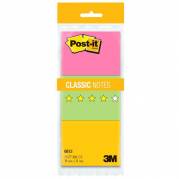 Post-it flerfarvet blok 38 x 51 mm 