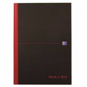 Oxford Black'n'Red notesbog A4 linjeret