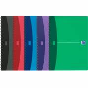 Oxford Urban Mix notesbog A4 kvadreret assorteret 