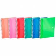 Notesbog Oxford My Colours A5 Linieret - Ass. farver