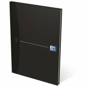 Notesbog Oxford Smart Black A4 Indbundet linj. - Sort 