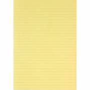 Bantex konceptpapir linjeret gul 