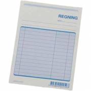 Regning GF2250 toplimet 148x105mm 50ark