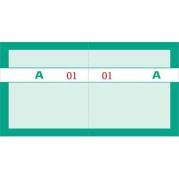 Mayland kuponbog med 2 x 100 blade i grøn 