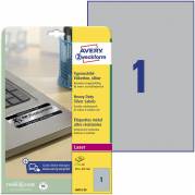 Avery L6013-20 etiket 210x297mm s&oslash;lv 