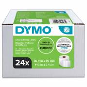 Dymo LabelWriter etiketter 36x89mm hvid 24rl 