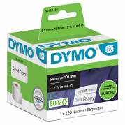 Dymo LabelWriter shipping-etiketter 54x101mm hvid 