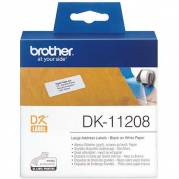 Brother etiket adresselabel 38x90mm 400stk 