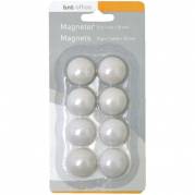 BNT magneter &Oslash;20mm hvid 8stk 