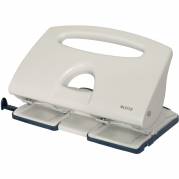 Leitz 5132 hulapparat med 4 huller i grå 
