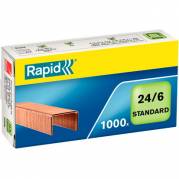 Rapid Standard 26/6 hæfteklammer i kobber 