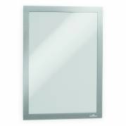 Durable Duraframe selvklæbende magnetramme A4 sølv 2stk 