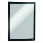 Durable Duraframe selvklæbende magnetramme A4 sort 2stk 