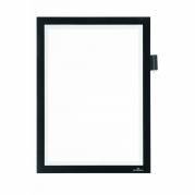 Durable Duraframe Note magnetramme A4 sort 