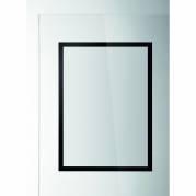 Durable Duraframe SUN magnetramme selvklæbende u/lim i A3 i farven sort 