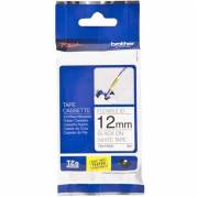 Brother TZE FX231 FLEX tape 12mm sort/hvid 
