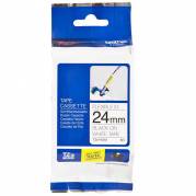 Brother TZE FX251 FLEX tape 36mm sort/hvid 
