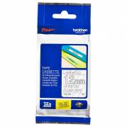Brother TZE tape 12mm hvid/klar 