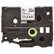 Brother TZE tape 36mm sort/klar 
