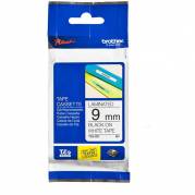 Brother TZE tape 9mm sort/hvid 