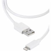 Vivanco USB lghtning kabel 1,2m hvid 