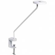 Luxo Trace lampe med klemme i hvid 