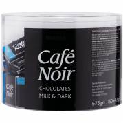 Chokolade Cafe Noir mix 150 stk. blandet lys & mørk