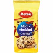 Marabou mælkechokolade cookies 184g 10pk 