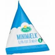 Arla minimælk 0,4% 20ml 100stk 