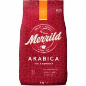 Merrild Arabica hele kaffebønner 1kg 