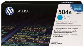 HP 504A CE251A Cyan Lasertoner, 7.000 sider 