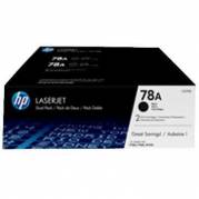 HP 78A CE278AD Sort Lasertoner, 2 x 2.100 sider 