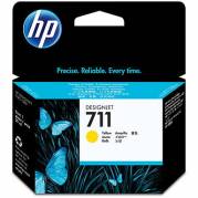 HP 711 CZ132A Gul Bl&aelig;kpatron, 29 ml