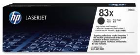 HP 83X CF283X Sort Lasertoner, 2.500 sider