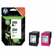 HP 300 ink combo pack black/tr