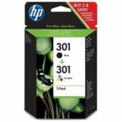 HP 301 CMYK bl&aelig;kpatroner, 6 ml