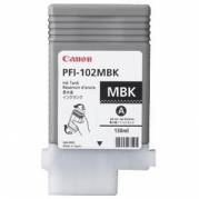 Canon PFI-102MBK 0894B001AA Mat Sort Bl&aelig;kpatron, 130 ml