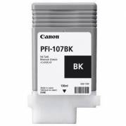 Canon PFI-107BK 6705B001AA Sort Blækpatron, 130 ml 