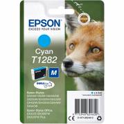 Epson T1282 C13T12824012 Cyan Bl&aelig;kpatron, 250 sider