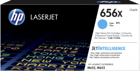 HP 656x CF461X cyan lasertoner, 22.000 sider