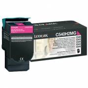 Lexmark 0C540H1MG Magenta Lasertoner, 2.000 sider